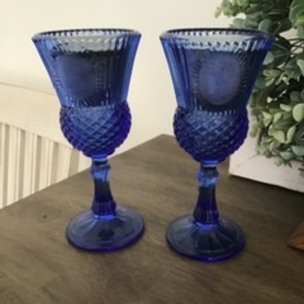 Avon George & Martha Washington Goblets